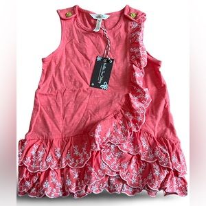 Matilda Jane Waterfall Beach Tank - Girls Size 6 NWT